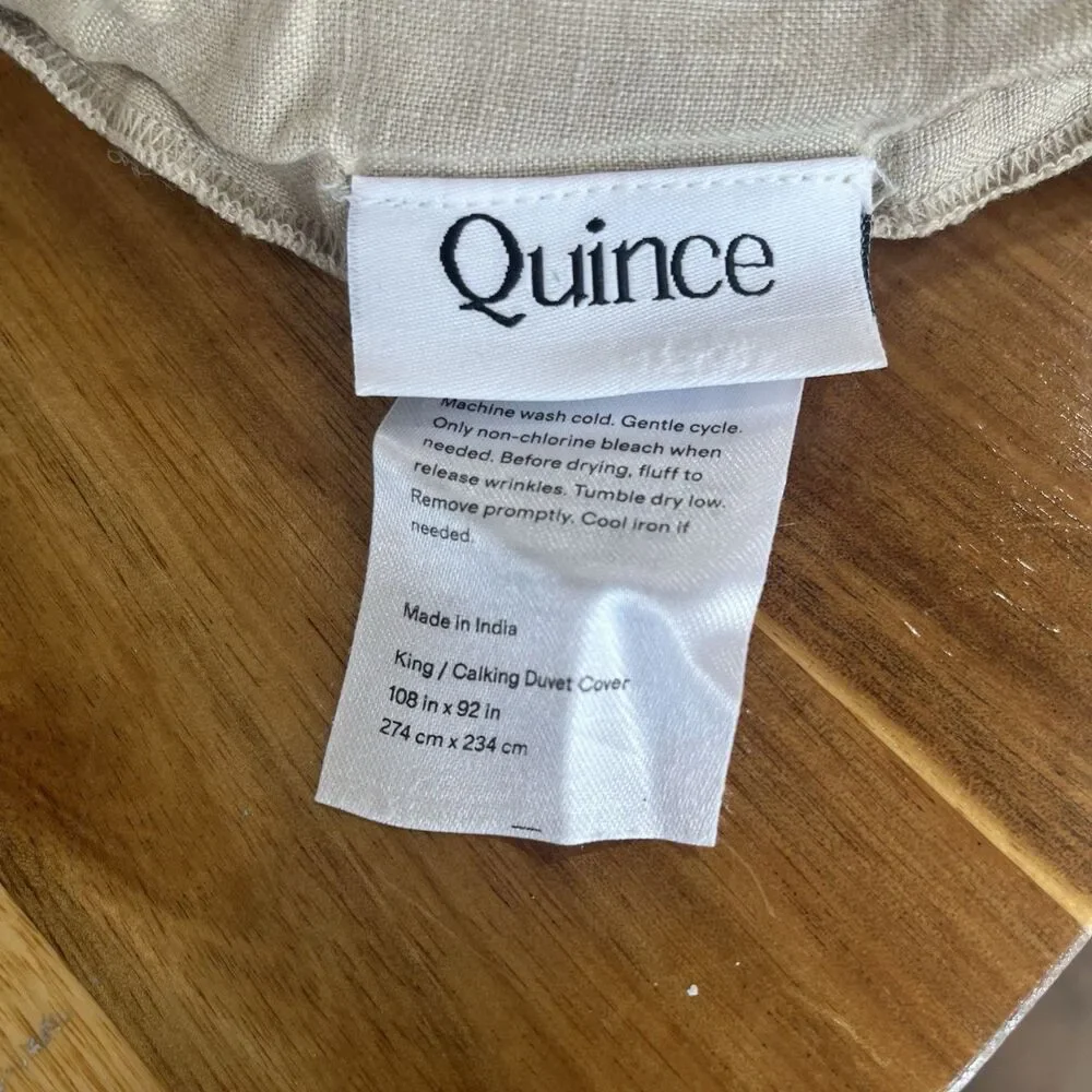 Quince european linen